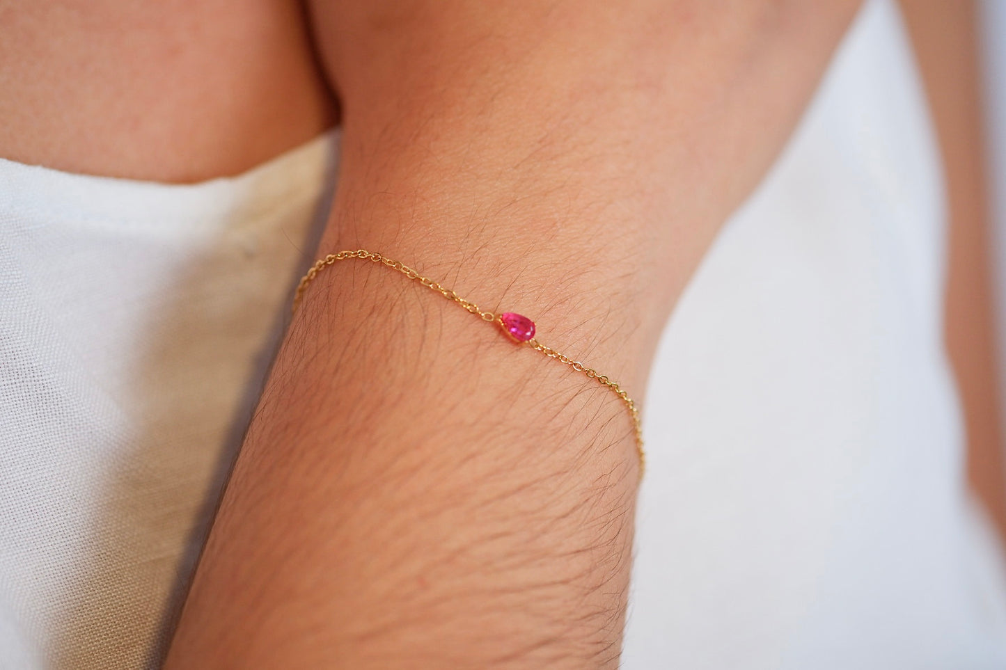 Pulsera Con Piedras De Nacimiento