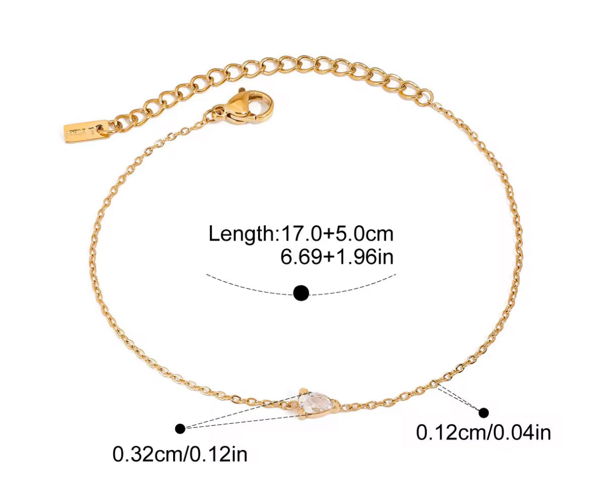 Pulsera Con Piedras De Nacimiento