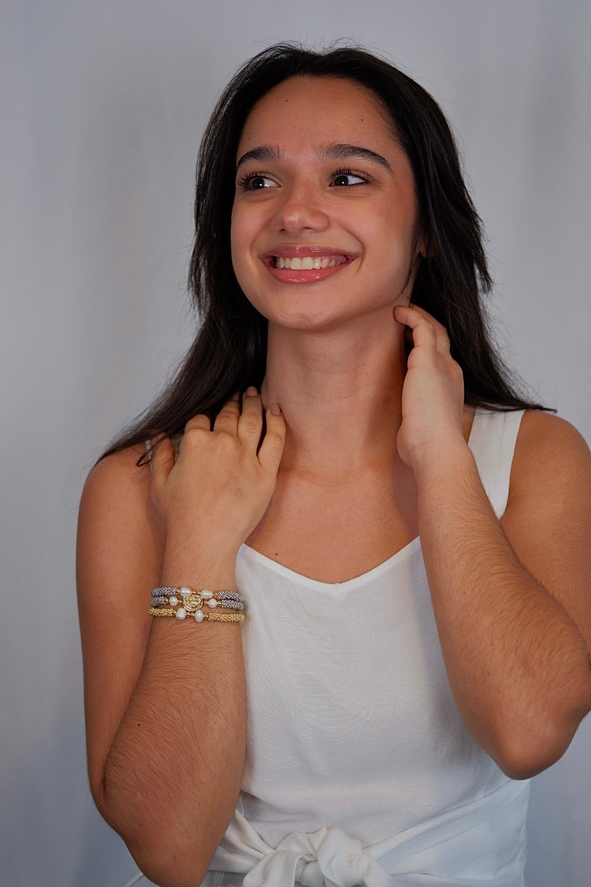 Set Triple Pulseras De San Benito