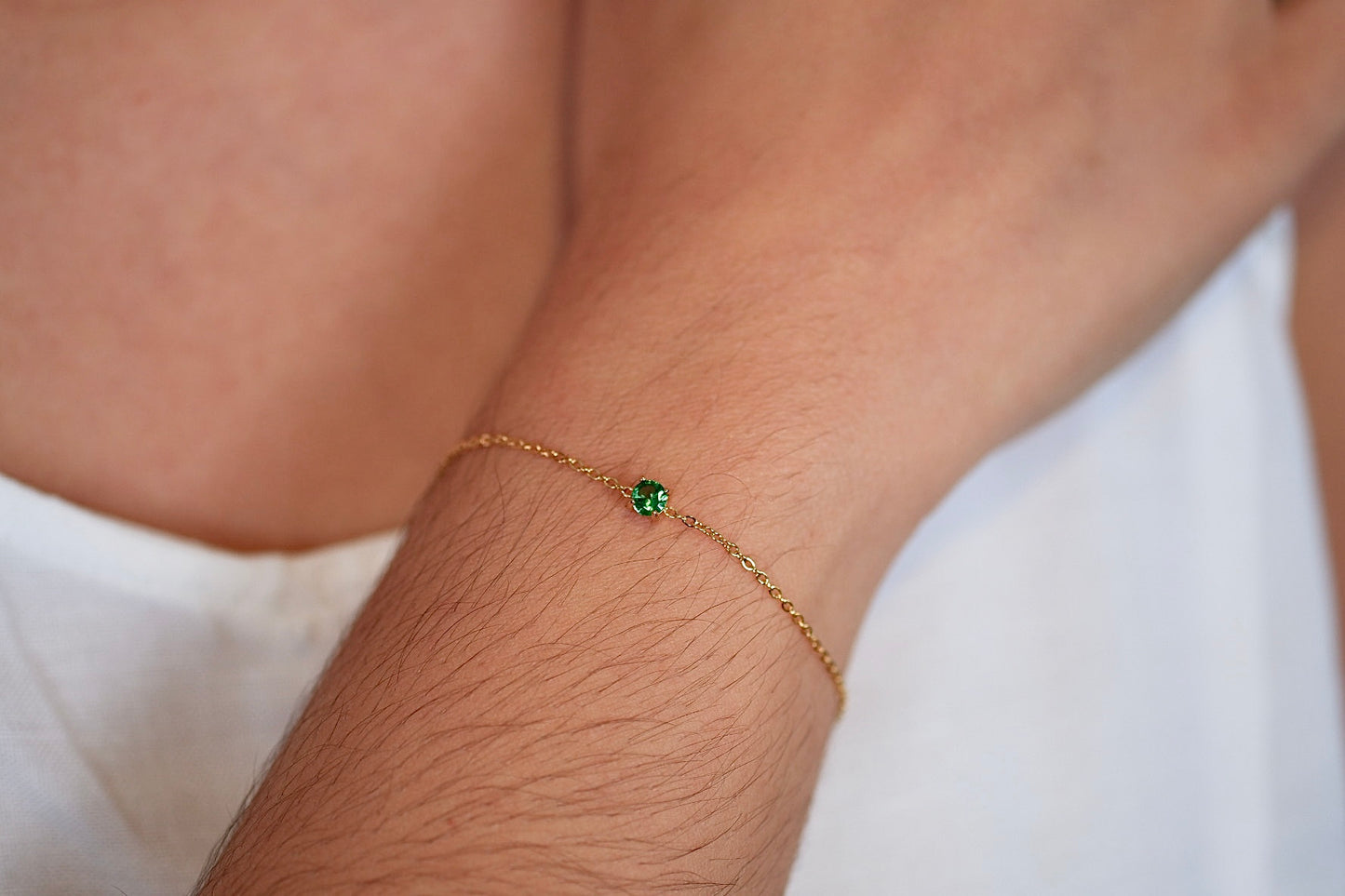 Pulsera Con Piedras De Nacimiento
