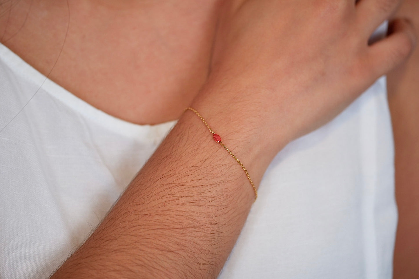 Pulsera Con Piedras De Nacimiento
