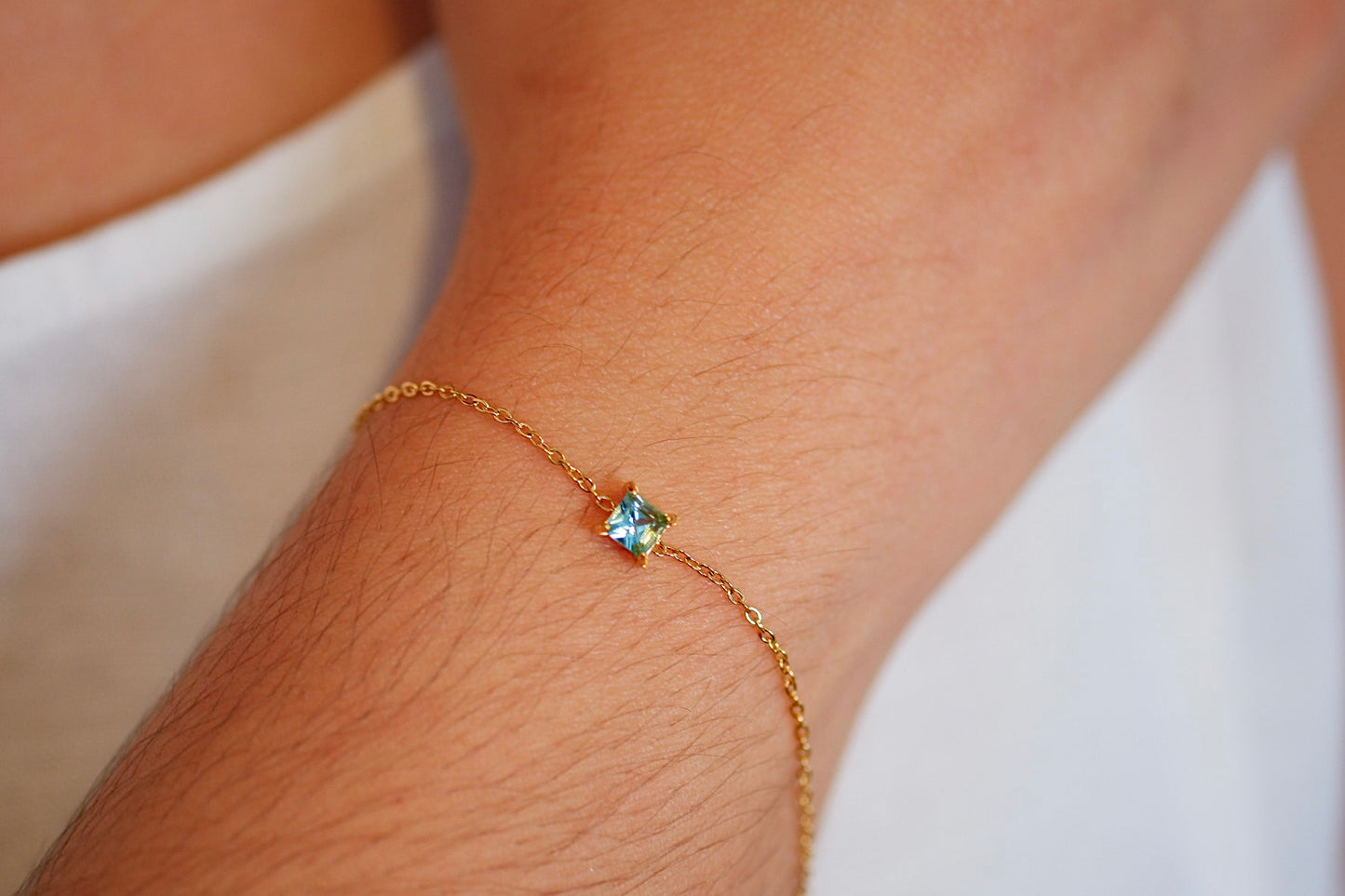 Pulsera Con Piedras De Nacimiento