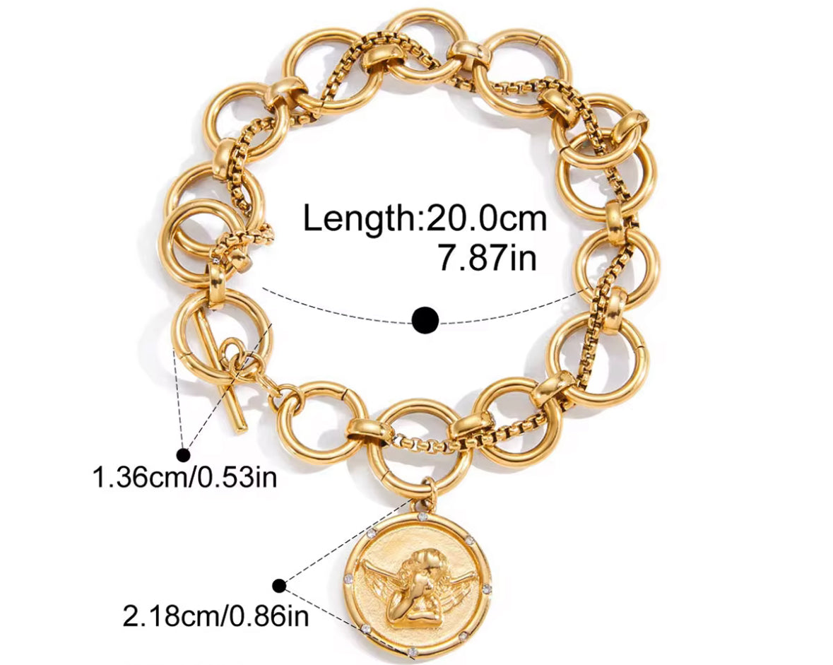 Pulsera Angel de la Guarda