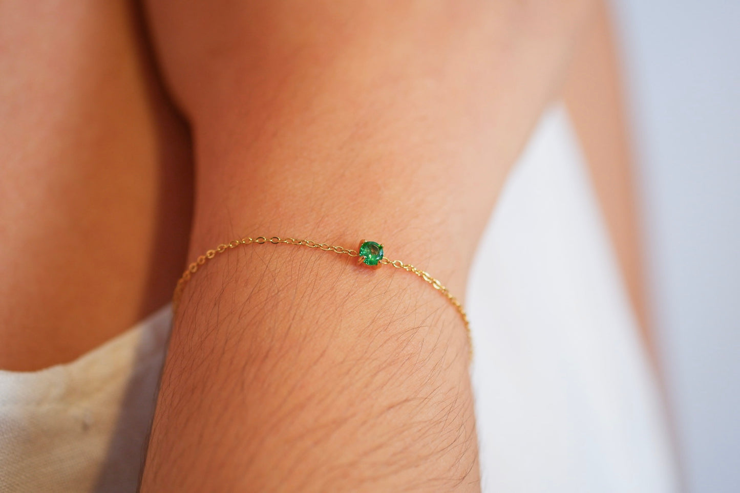 Pulsera Con Piedras De Nacimiento