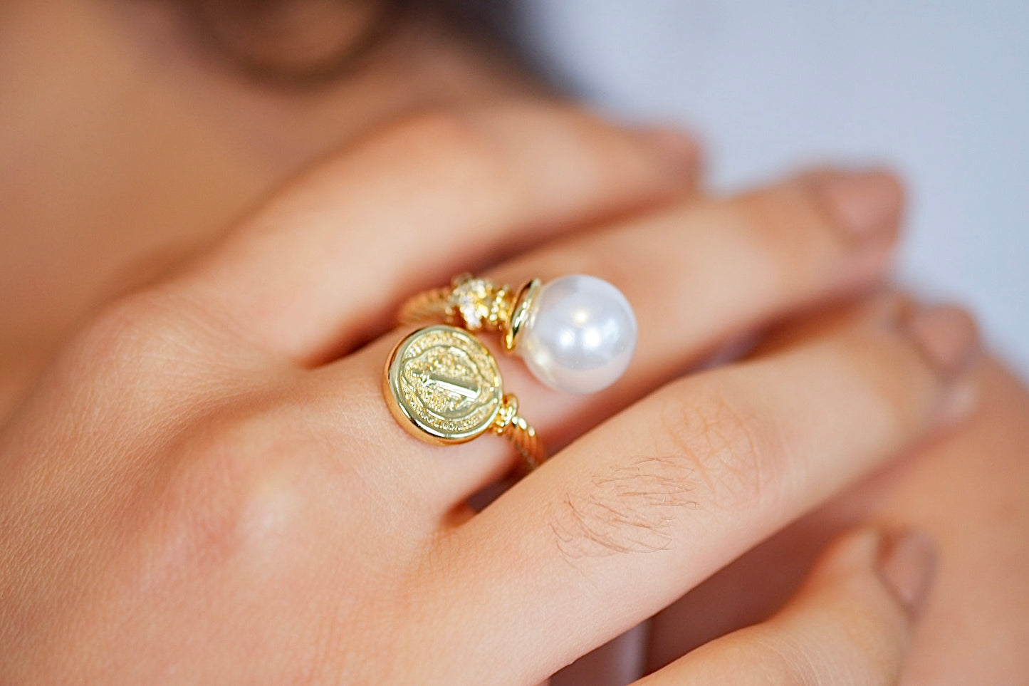 Set Triple anillo y pulseras de San Benito