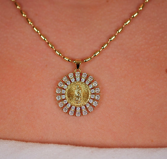 Collar Virgen de Guadalupe 12