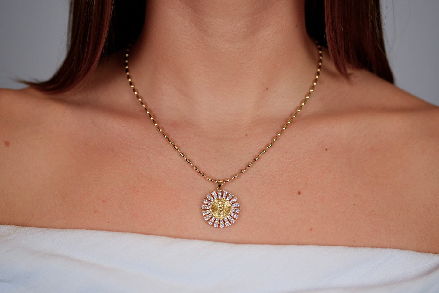 Collar Virgen de Guadalupe 12