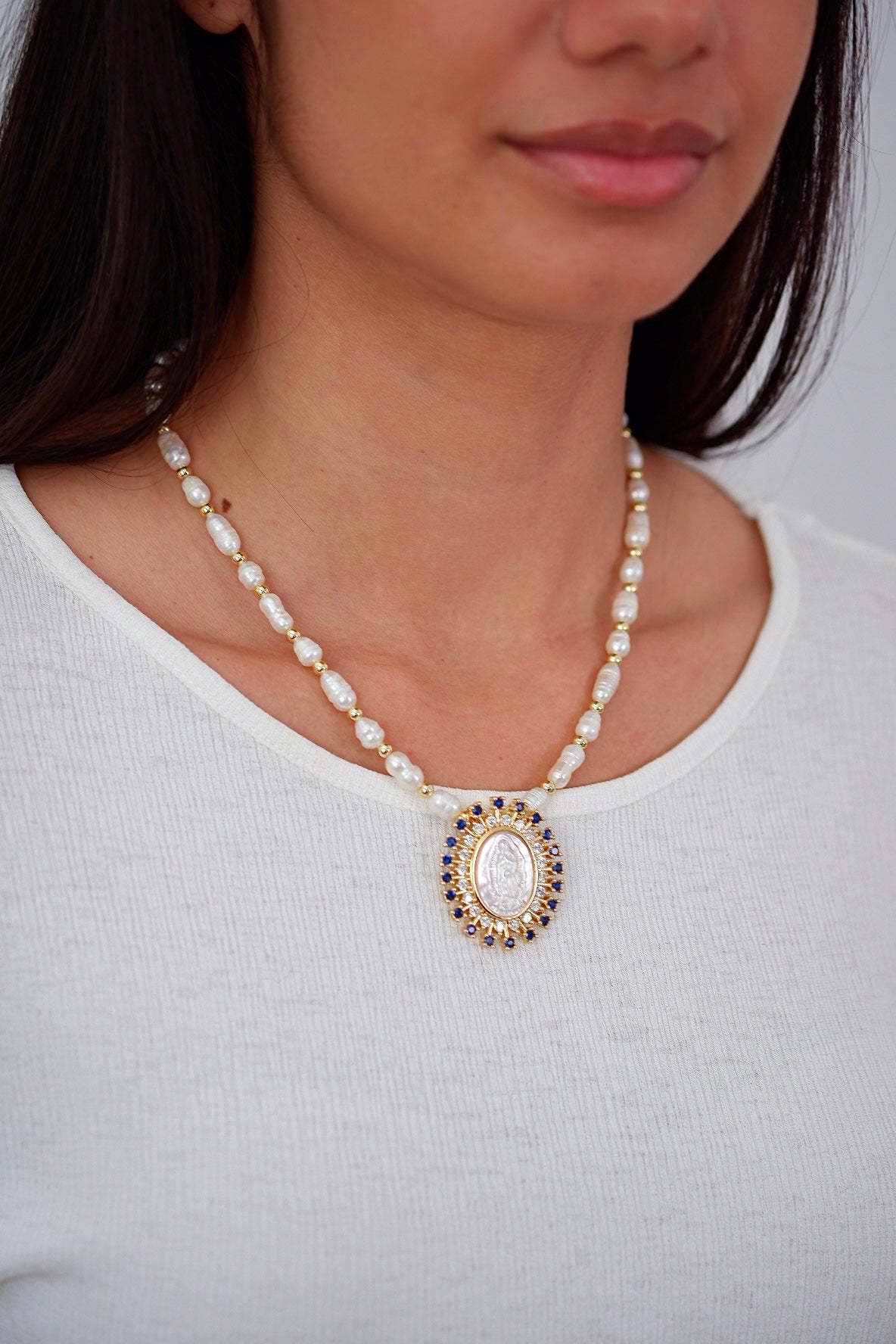 Collar Virgen de Guadalupe 18
