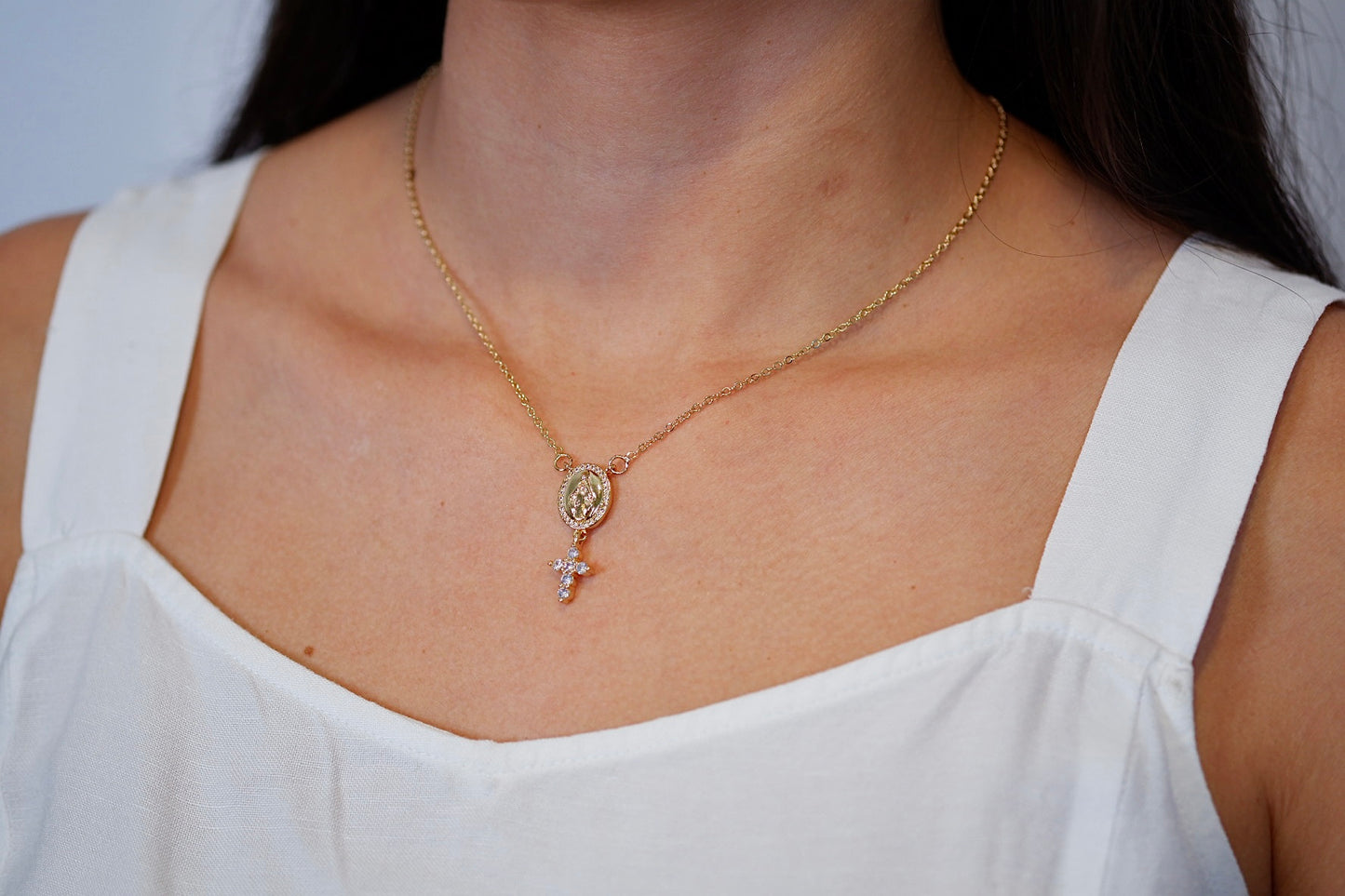 Collar Virgen Milagrosa 3