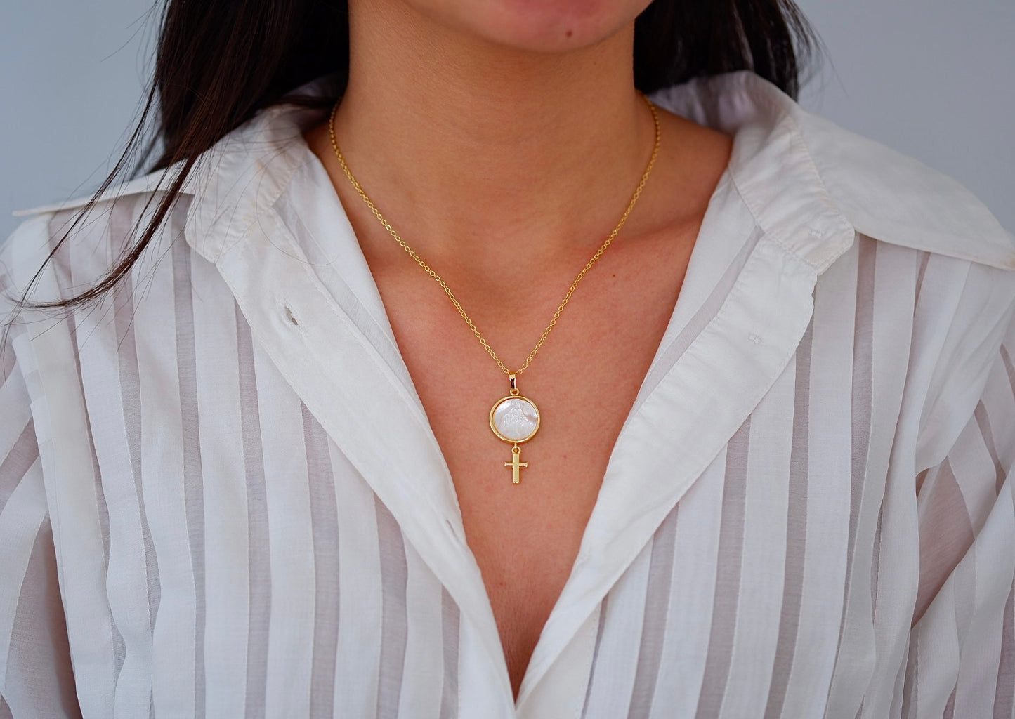 Collar Virgen Milagrosa 3