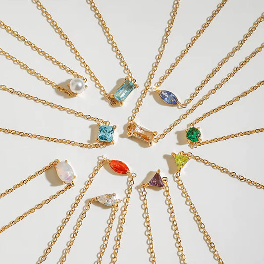Pulsera Con Piedras De Nacimiento