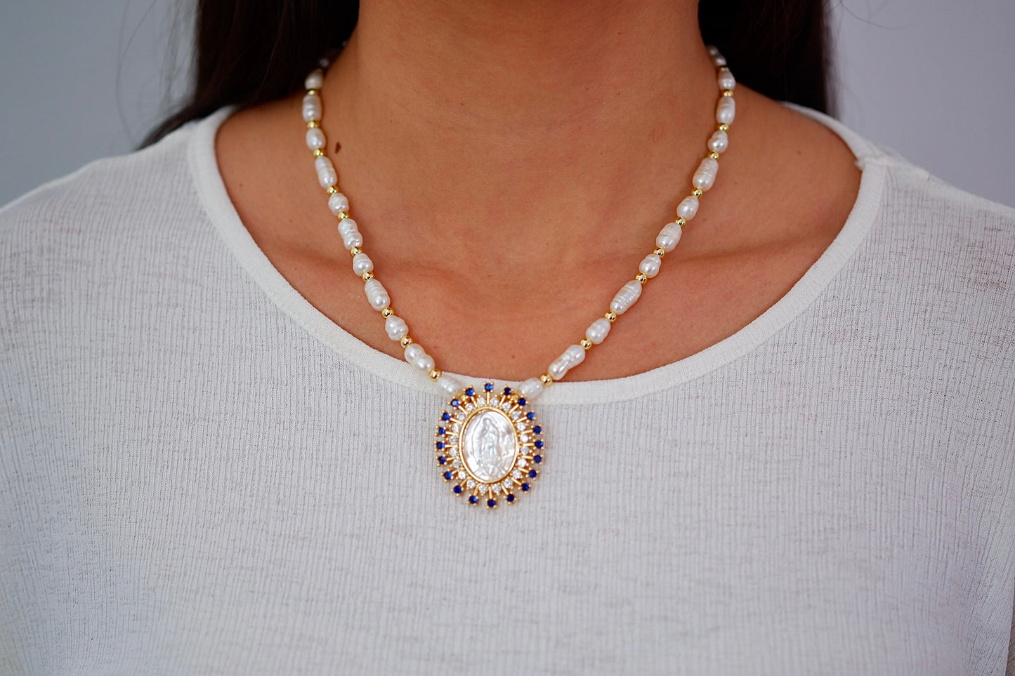 Collar Virgen de Guadalupe 18