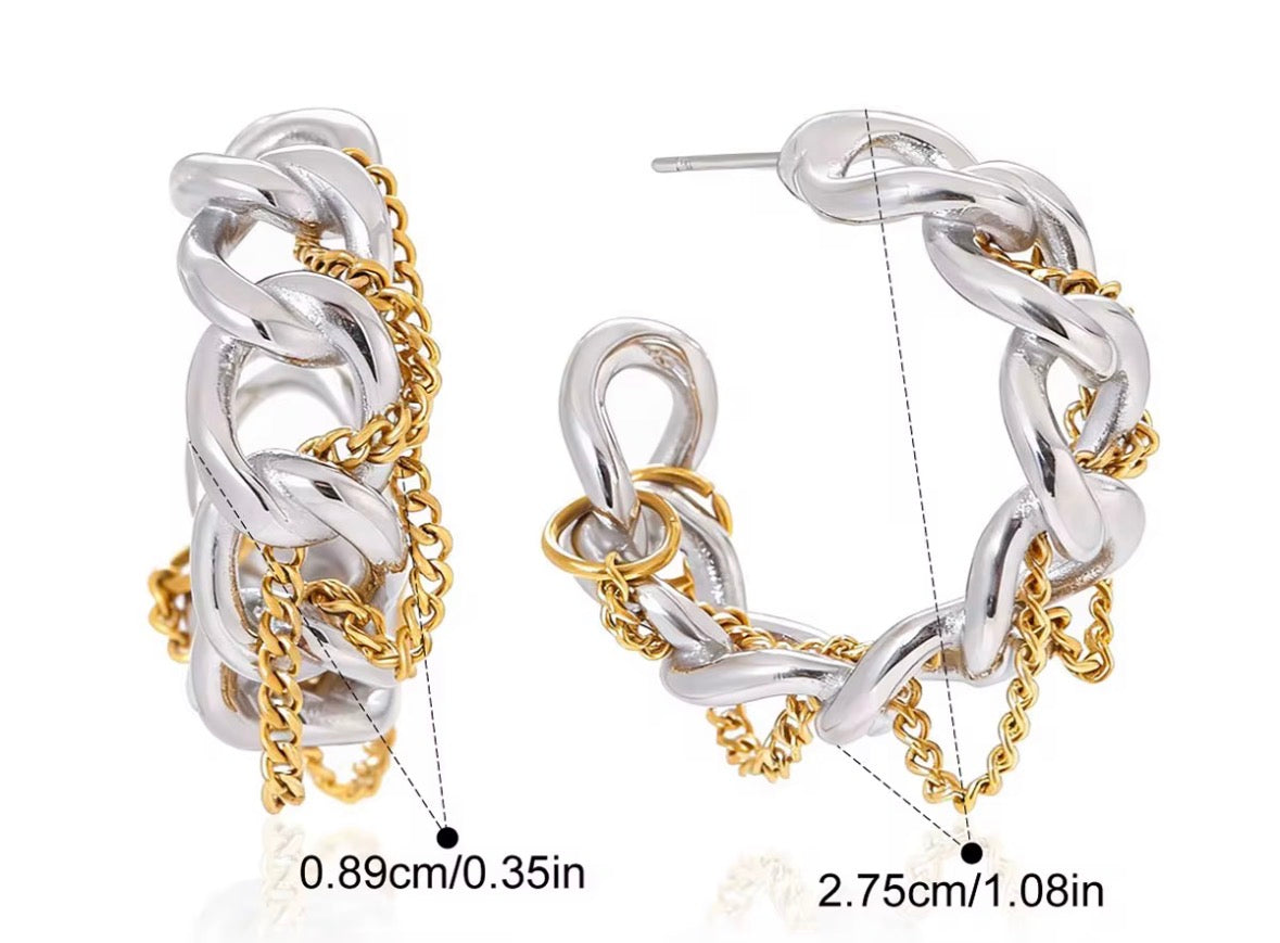 Aretes Liza