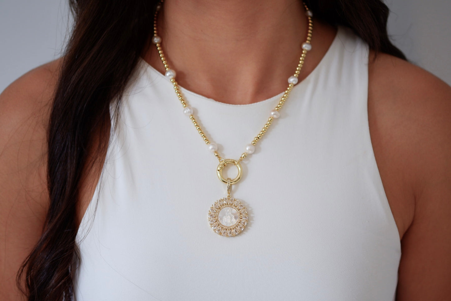 Collar Virgen Milagrosa