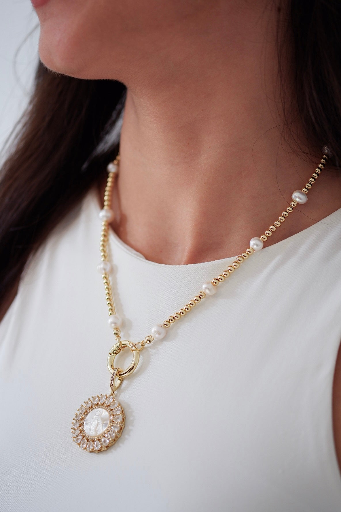 Collar Virgen Milagrosa