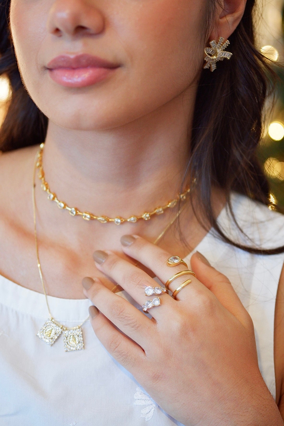 Collar Escapulario Virgen Milagrosa