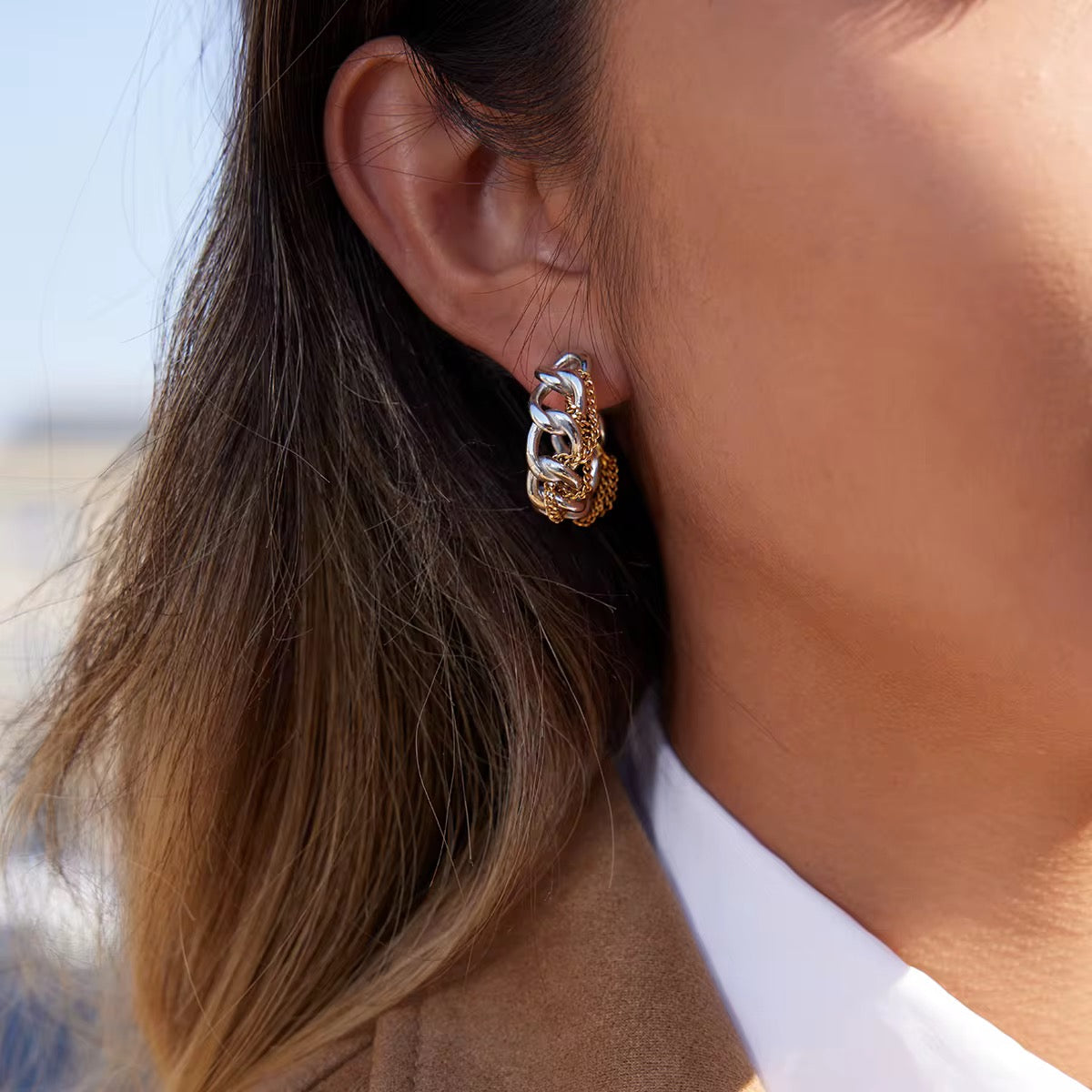 Aretes Liza